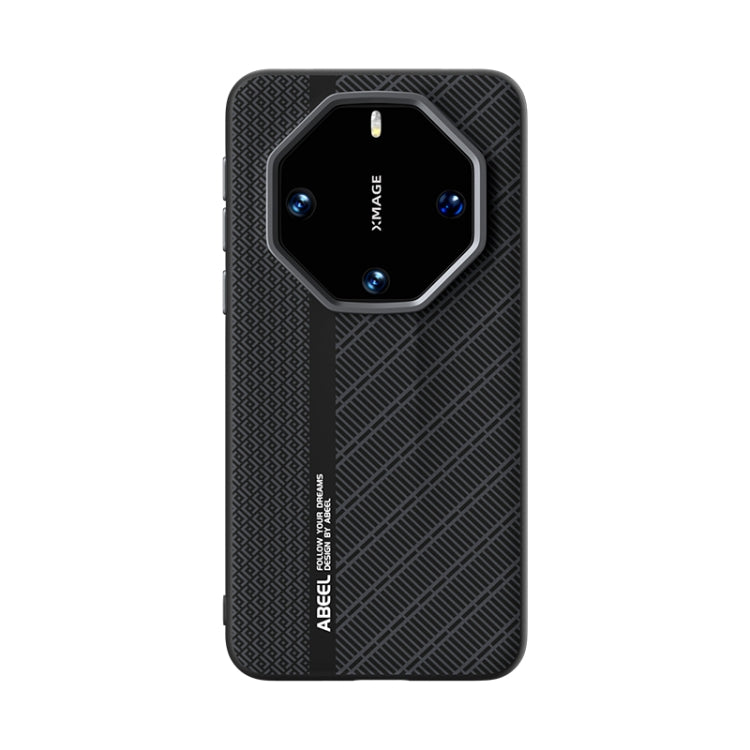 Funda para Teléfono Abeel 6D Microrelieve para Huawei Mate 60 Rs Ultimate (Negra)
