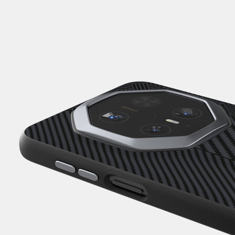 Funda para Teléfono Abeel 6D Microrelieve para Huawei Mate 70 Rs Ultimate (Negra)