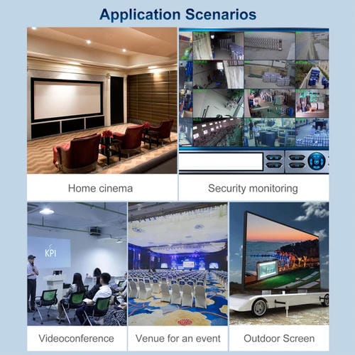 Extensor de Red HDTV 150 m con Enchufe Estadounidense