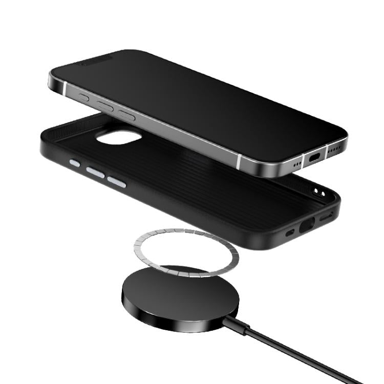 Funda Magnética para iPhone 16E Abeel 6D Micro Relief Magsafe (Verde)