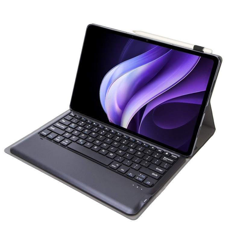 Funda de Cuero con Teclado Bluetooth Desmontable TPU Av10 para Vivo Pad3 12,1" (Negro)