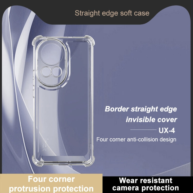 Funda Imak Ux-4 Transparente para Huawei Nova 12 Pro y 12 Ultra con Esquinas Antigolpes