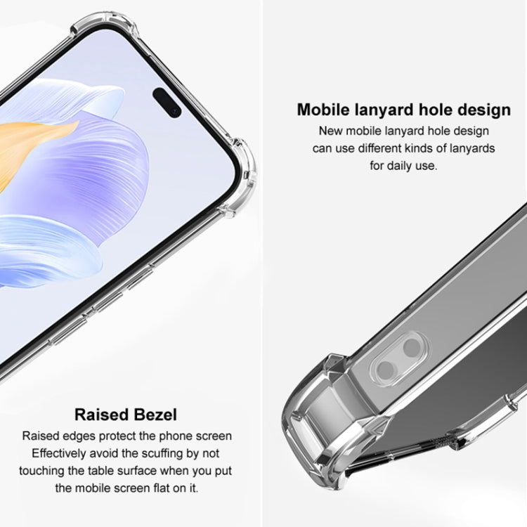Funda Protectora Cuatro Esquinas Huawei Nova Y72 Global Imak Ux-4 Series (Transparente)