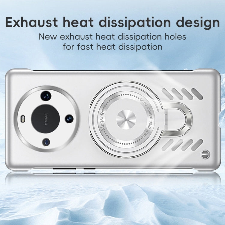 Funda para Teléfono Huawei Mate 60 Ice Sense Series con Soporte Magsafe y Refrigeración de Grafeno (Negra)