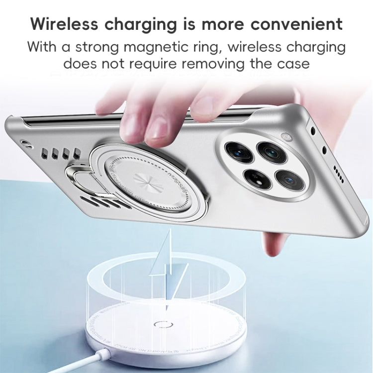 Funda para Teléfono OnePlus Ace 3V Ice Sense Series con Soporte Magsafe y Refrigeración de Grafeno (Negra)
