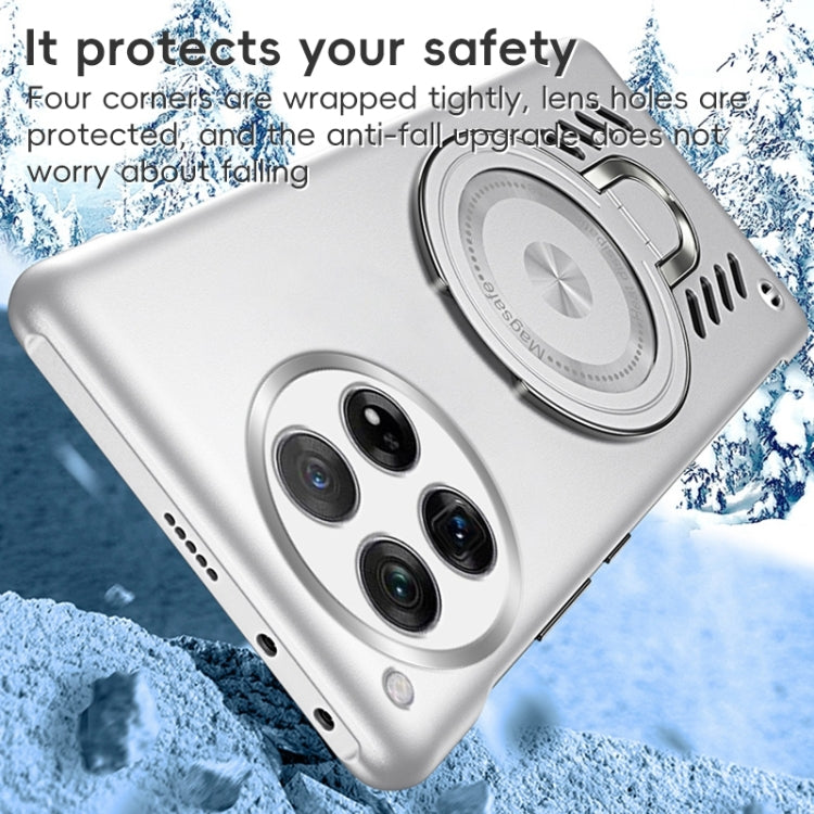 Funda para Teléfono OnePlus Ace 3V Ice Sense Series con Soporte Magsafe y Refrigeración de Grafeno (Negra)