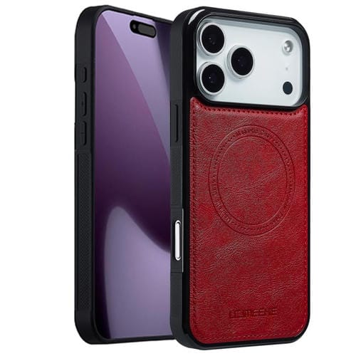 Funda LC.IMEEKE Magsafe para iPhone 17 Pro Max (roja)