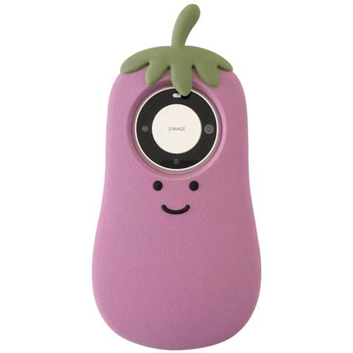 Funda de Silicona Huawei Mate 60 Pro con Dibujos 3D de Berenjena (Morado)