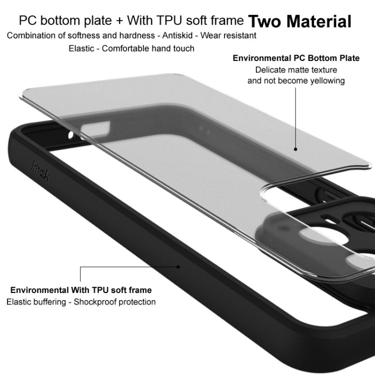 Funda para Teléfono OnePlus 13 Imak Ux-9B Series a Prueba de Golpes con Airbag (Negra)