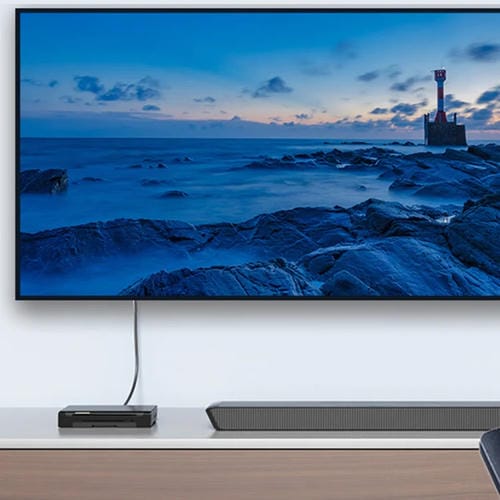 Cable de Audio/Video Mini Din 5 Pines 0,5 m Macho a Hembra Recto