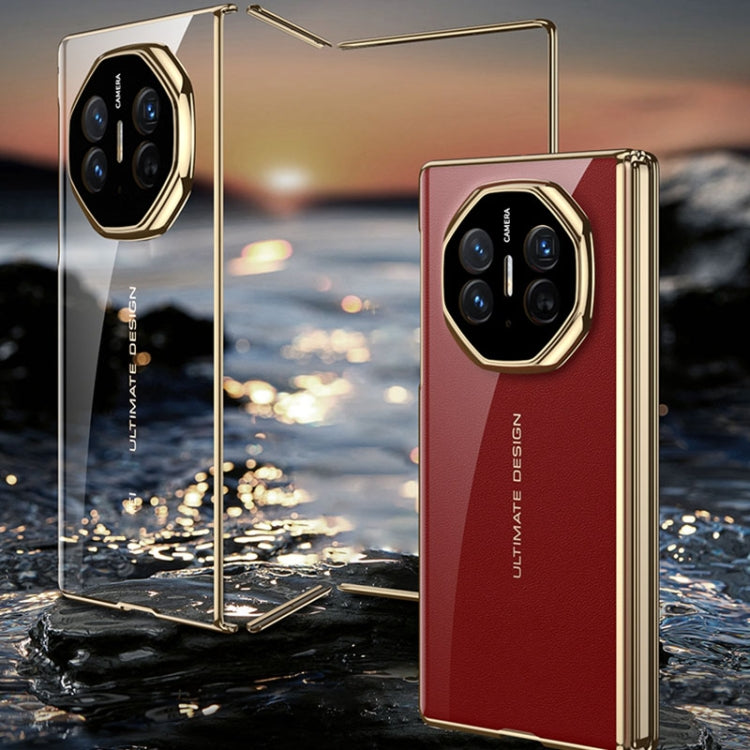 Funda para Teléfono Gkk Phantom con Marco Diseño Ultimate para Huawei Mate Xt (Roja)