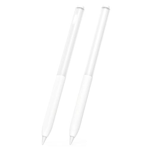 Funda Silicona Jelly Transparente para Lápiz Óptico Vivo Pencil 2S / Iqoo Air 2S, 2 Unidades (Blanco)