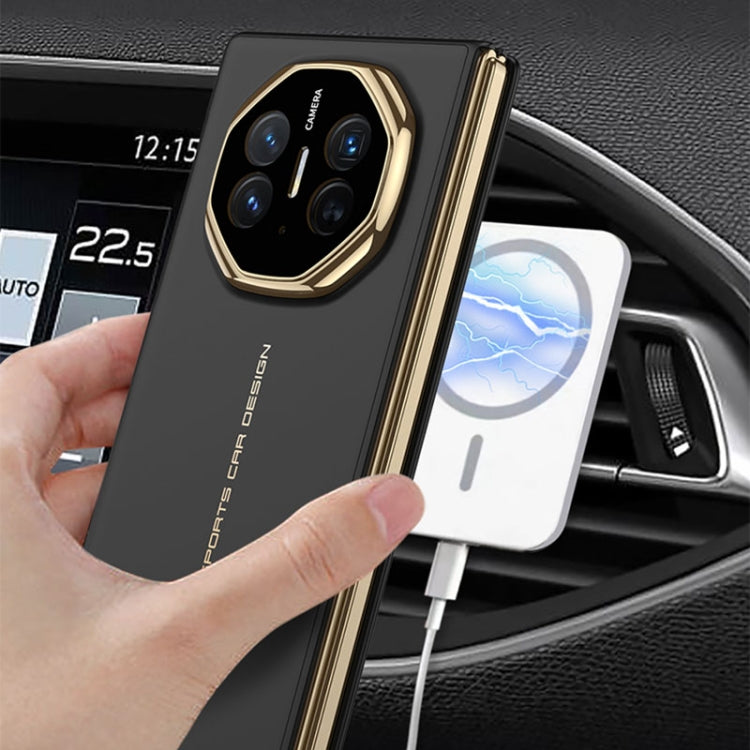 Funda para Teléfono Gkk con Marco Ultrafino Magsafe para Huawei Mate Xt (Roja)