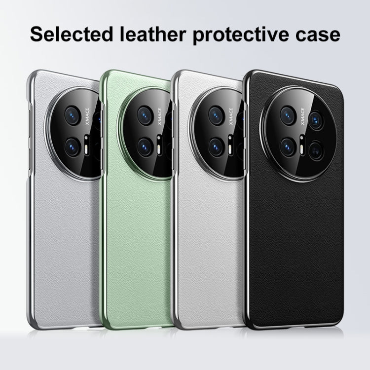 Funda de Cuero a Prueba de Golpes para Huawei Mate 70 Pro (Verde)