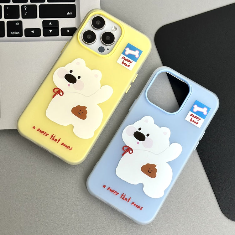 Funda híbrida TPU y Policarbonato iPhone Xs Max Tacto Sedoso (Amarillo Elefante)