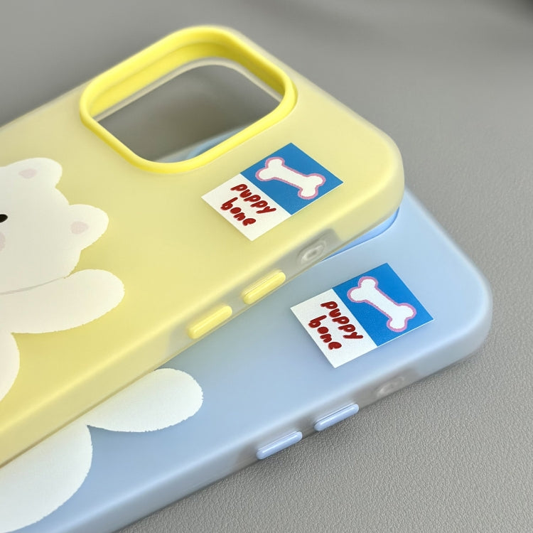 Funda híbrida TPU Policarbonato iPhone 11 Pro Max con tacto sedoso (Celebration Cookies Yellow)
