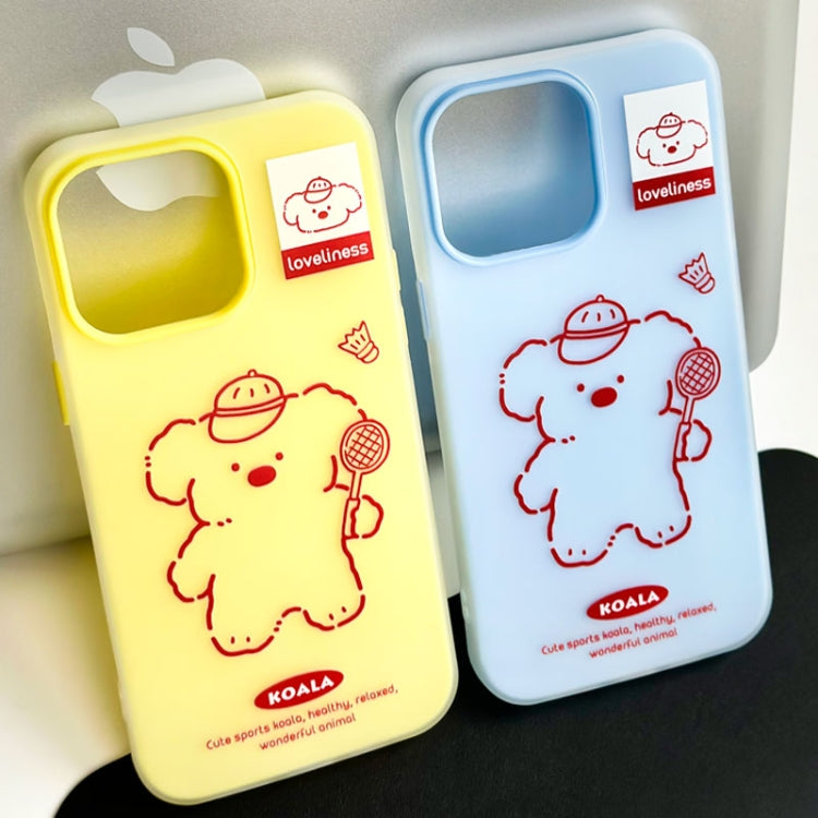 Funda híbrida TPU y Policarbonato iPhone 11 Tacto Sedoso (Cachorro con Manchas Blancas)