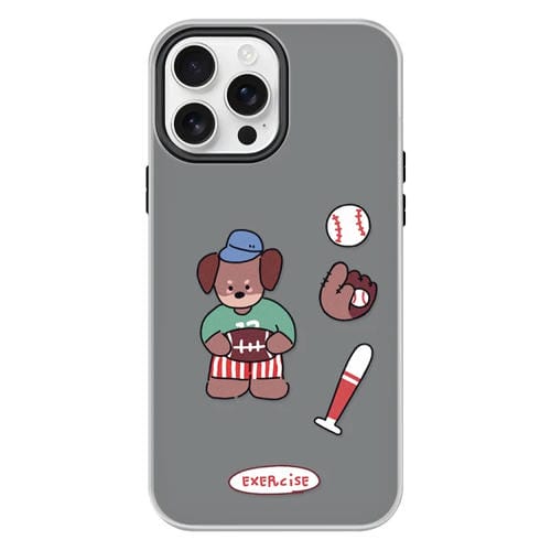 Funda híbrida TPU Policarbonato iPhone 16 Pro tacto piel (Negro)