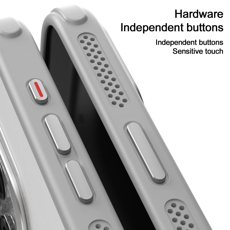 Estuche para teléfono iPhone 13 Pro marco Lente metal esmerilado sensación piel enfriamiento lateral (Negro)