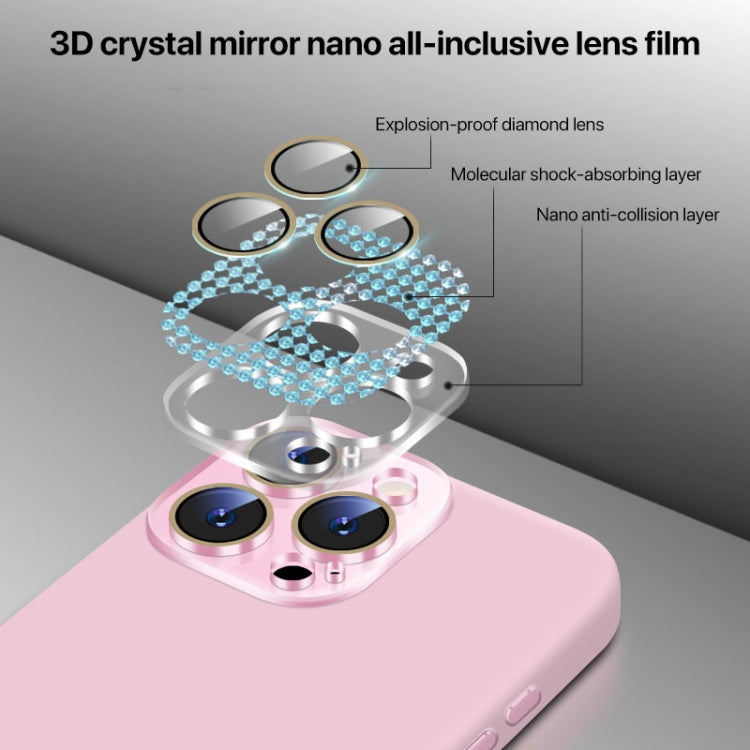 Funda de Silicona Líquida para iPhone 11 Pro con NanoLente (Blanca)