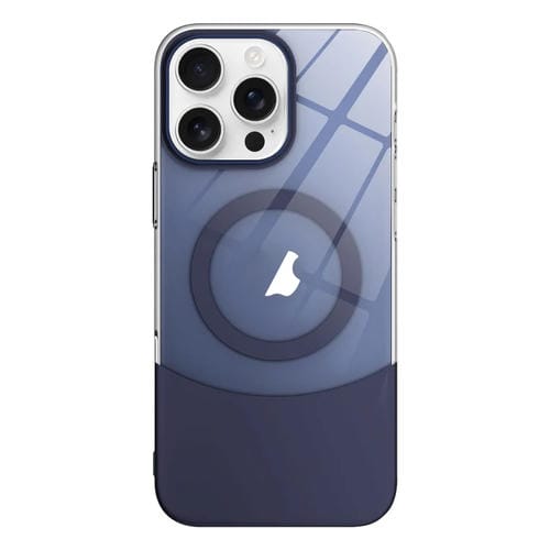 Funda para Teléfono PC Magsafe iPhone 13 Pro Max Contraste de Color Delgado (Morado)