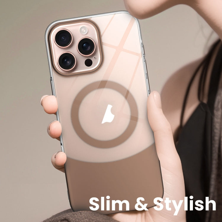 Funda para iPhone 11 Transparente con Protección y Magsafe (Rosa)