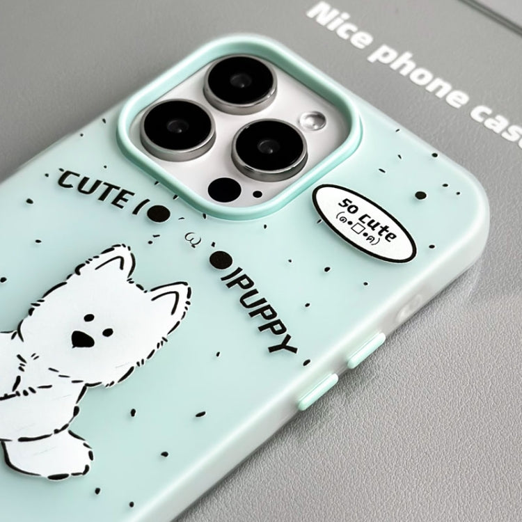 Funda híbrida TPU y PC para iPhone 14 con Tacto Sedoso y Gelatinoso (Little Monster Yellow)