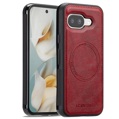 Funda LC.IMEEKE Magsafe para Google Pixel 9a (roja)