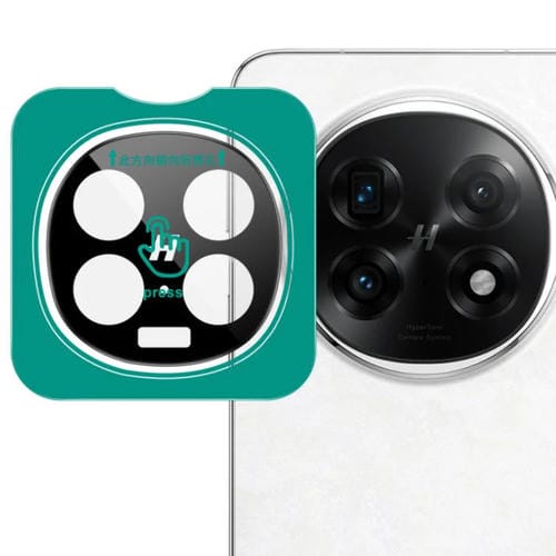 Película de Lente de Cámara Trasera Vidrio HD Oppo Find N5 Imak (Negra) Posicionamiento Automático