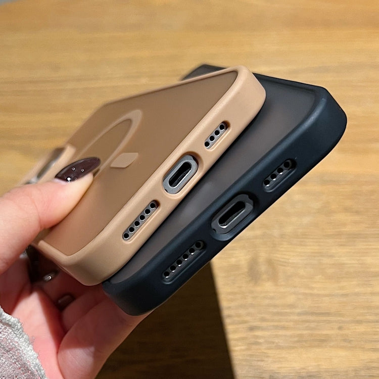 Funda para Teléfono Magsafe Frosted Skin Feel iPhone 14 Pro Max (Negra)