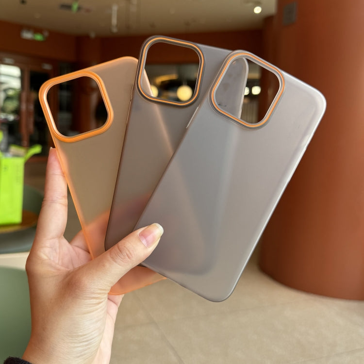 Funda para Teléfono PC Translúcida Tacto Piel Arena para iPhone 11 Pro (Negra)