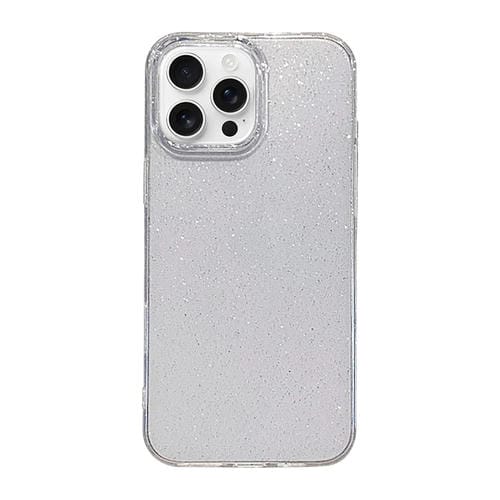 Funda TPU iPhone 13 Pro Transparente con Purpurina y Cielo Estrellado