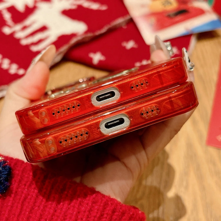 Funda para iPhone 11 Diseño Año Nuevo Estampado Dorado 3D IMD