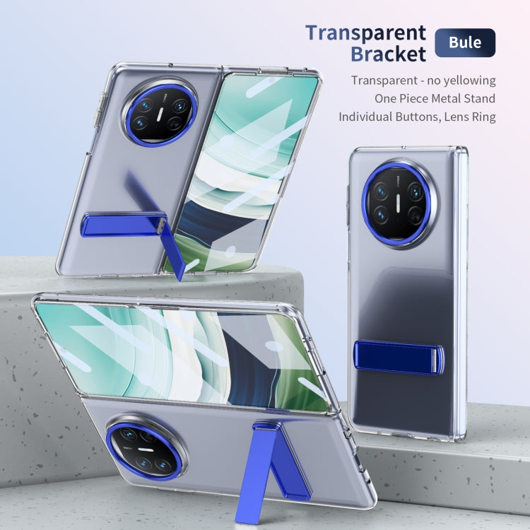 Funda Híbrida TPU y PC con Soporte para Huawei Mate X3 (Azul)