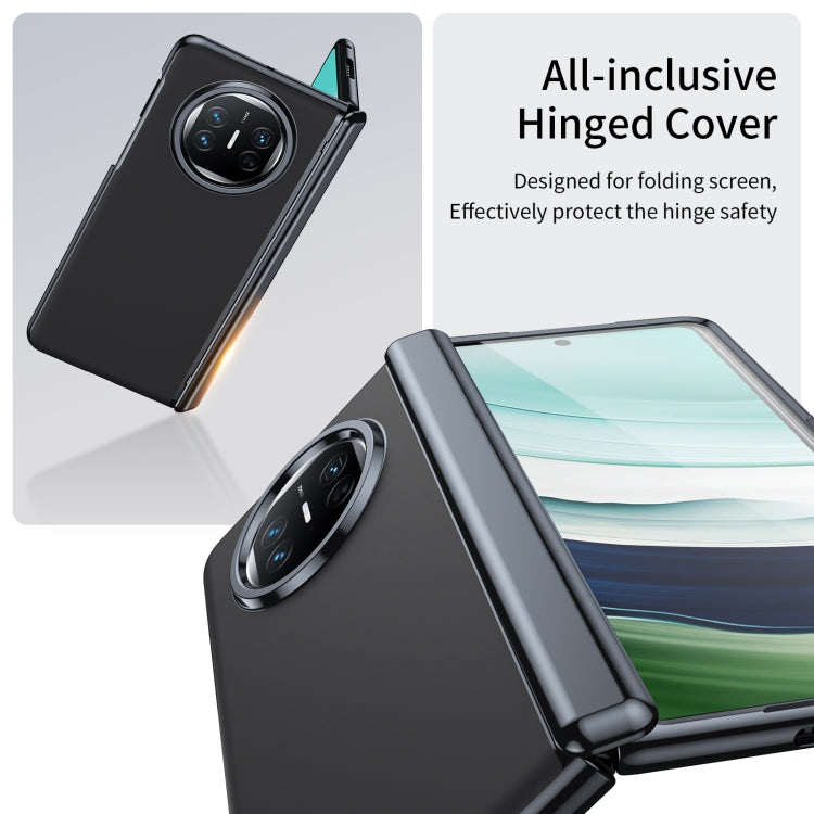 Funda para Teléfono Huawei Mate X5 con Revestimiento al Vacío Esmerilado Ag Integrado (Negra)