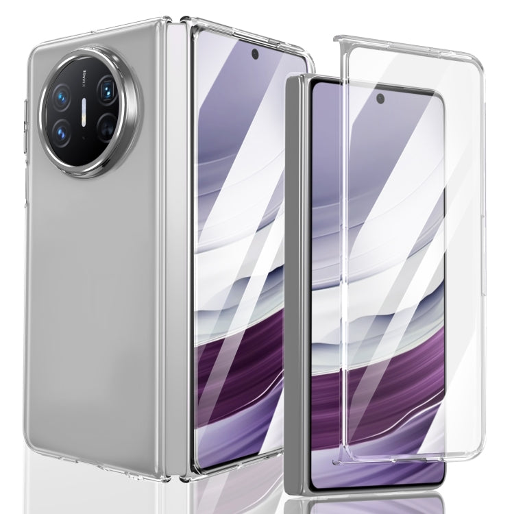 Funda Transparente Huawei Mate X3 Serie Plegable Lce (Plateada)