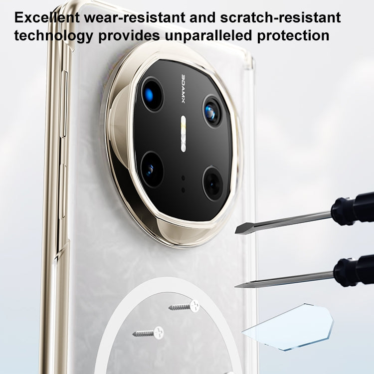 Funda para Teléfono Huawei Mate X6 con Cobertura Total PC y Magsafe (Negra)