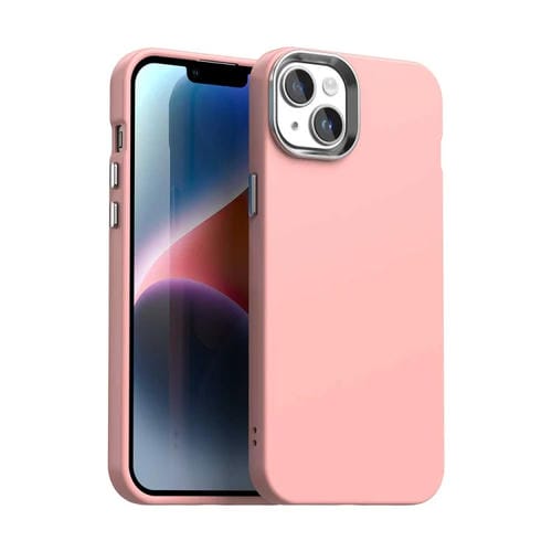Funda para Teléfono iPhone 13 Serie Colorida a Prueba de Golpes (Rosa)