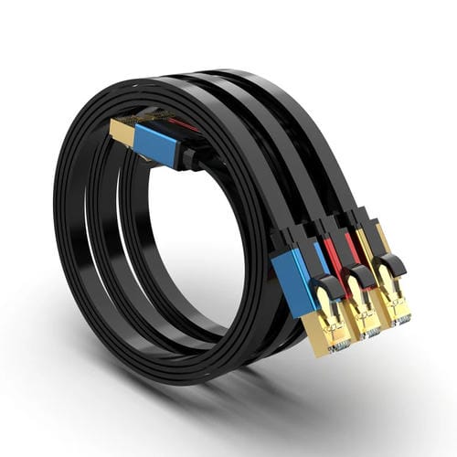 Cable Ethernet LAN Cat 8 de Alta Velocidad 40 Gbps 10 m (Azul)