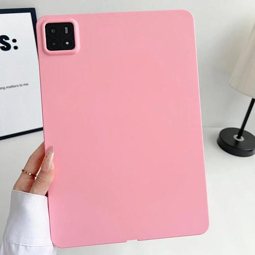 Funda de TPU para Tableta con Spray de Aceite y Agradable para la Piel para Xiaomi Pad 7 Pro (Rosa)