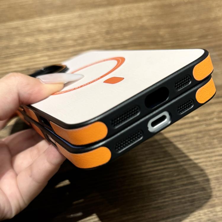 Funda para Teléfono Madera Imitación Magsafe iPhone 12 (Azul Cielo)