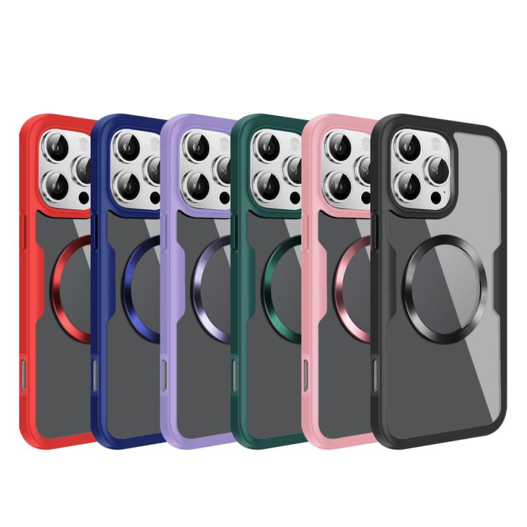 Funda para Teléfono Magsafe iPhone 15 Plus Textura Cd (Morado)