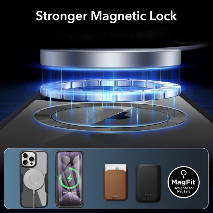 Funda para Teléfono Magsafe iPhone 11 Pro Max Textura de Cd (Negra)