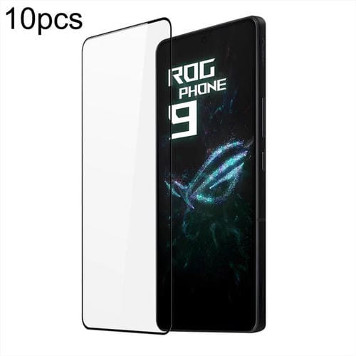 Película de Vidrio Templado Dux Ducis para Asus Rog Phone 9 / 9 Pro / 9 Fe, 10 Unidades, 0,33mm, 9H