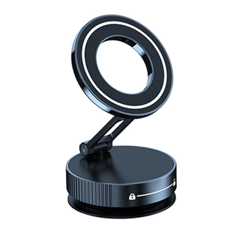 Soporte para Teléfono con Ventosa Magnética Plegable Q89 Magsafe (Negro)