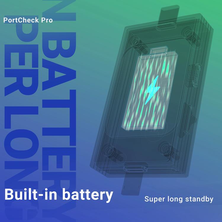 Automatischer Steckdosen-Detektor mit Beleuchtungs- und Typ-C-Schnittstelle 5 V 2 A 2Uul Pw31 Portcheck Pro