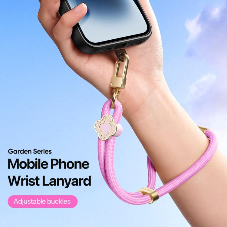 Cordón Ajustable para Teléfono Dux Ducis Garden Begonia (Rosa)