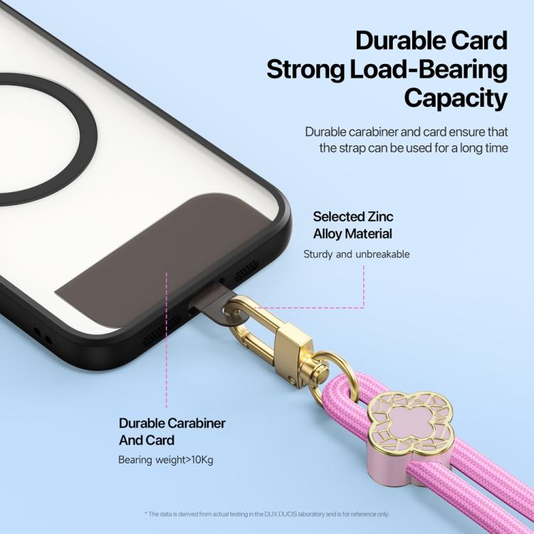 Cordón Ajustable para Teléfono Dux Ducis Garden Begonia (Rosa)