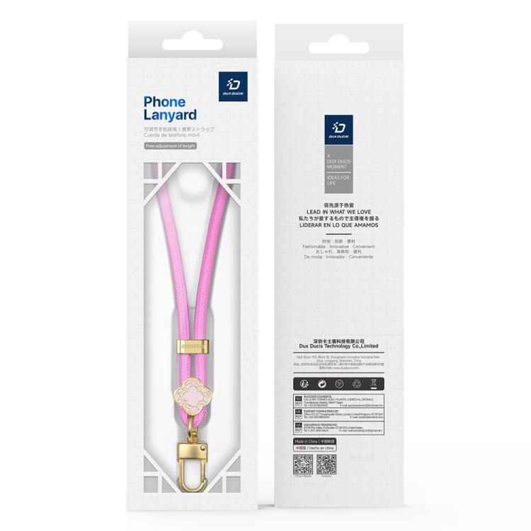 Cordón Ajustable para Teléfono Dux Ducis Garden Begonia (Rosa)