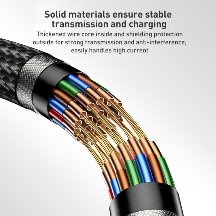 Cable de Carga Rápida USB A a Tipo C Yesido 3 A 3 m (Negro)